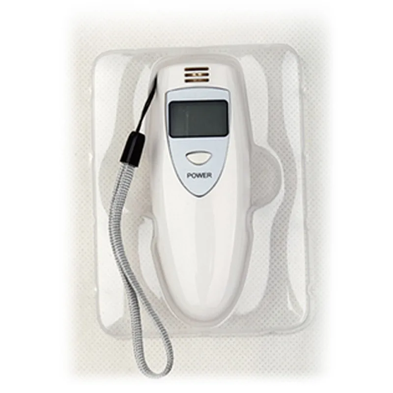 Портативный мини ЖК-дисплей профессиональный анализатор алкоголя полицейский цифровой дыхательный Алкотестер детектор