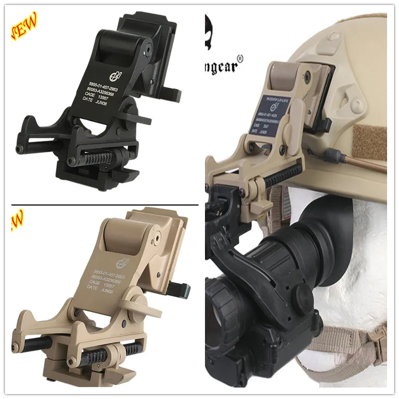 Для страйкбола пейнтбола NVG PVS 7 Rhino Mounts Emerson очки ночного видения шлем крепление на