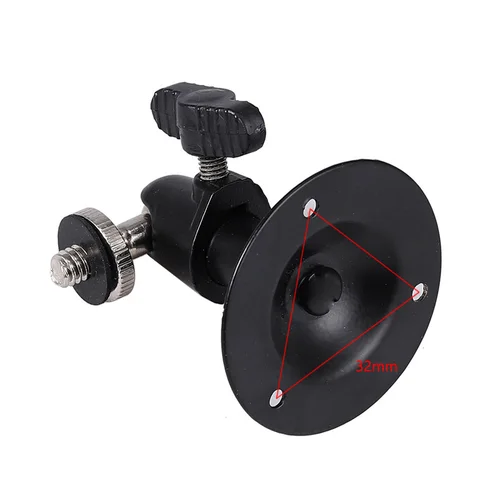 CCTV 카메라 스탠드 벽 천장 금속 마운트 브래킷 홀더 및 피팅 나사, 보안 감시 카메라용 4