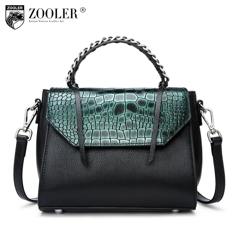 

ZOOLER Genuine leather bags for women luxury handbags women bags designer crossbody messenger shoulder bags for girl Z120
