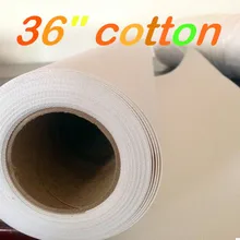 36in x 30 m 350g галерея глянцевый Печатный Декор струйные холсты из чистого хлопка для эко растворителя чернильный принтер