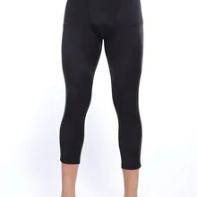 Сексуальные мужские штаны для йоги, горячие беговые лосины для фитнеса, дышащие быстросохнущие гибкие танцевальные спортивные штаны для досуга, тренажерного зала, укороченные штаны