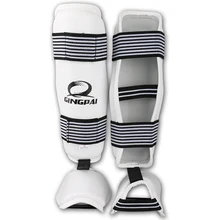 Защита голени Муай Тай Санда кикбоксинг леггинсы щитки голеностопный протектор леггинсов