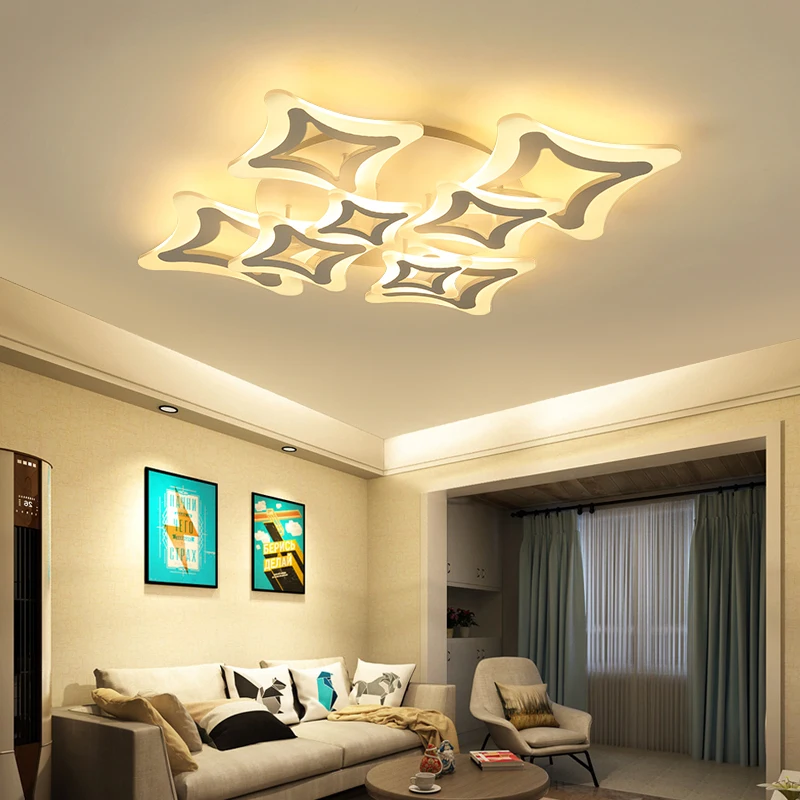 

New Arrival Living Room Bedroom Study Room Ceiling Lights Modern Led lustre plafonnier Ceiling Lamp Fixtures