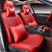 (Front + Rear) Special Leather car seat covers For Chery Ai Ruize A3 Tiggo X1 QQ A5 E3 V5 QQ3 QQ6 QQme A5 BSG E5 auto accessorie