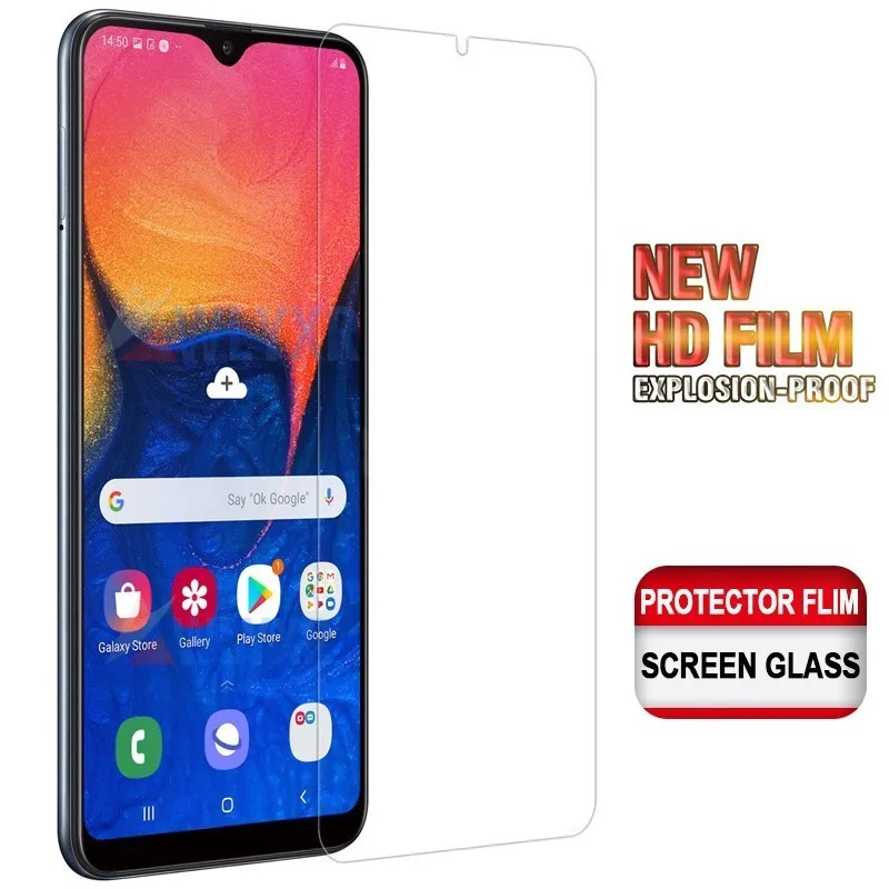 

2.5D 9H Screen Protector Tempered Glass For Samsung Galaxy A10 A20 A M 10 20 30 40 50 60 70 2019 J2Core J4Core J4 J6 Plus Cover