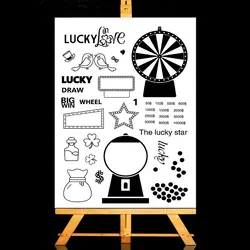 Felicarts Lucky Wheel DIY силиконовый прозрачный штамп печать Скрапбукинг albulm фото декоративные материалы для бумажного моделирования простыни