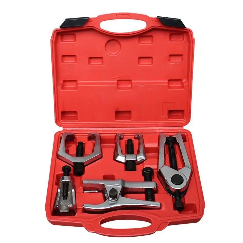 

5-in-1 Ball Joint Puller Tie Rod End Joint Remover Extractor Automotive Tool Splitter Removal Tool Kit Pitman Arm Puller