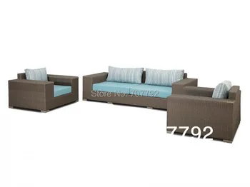 

Top Sale!Outdoor Furniture White Rattan Couch Set