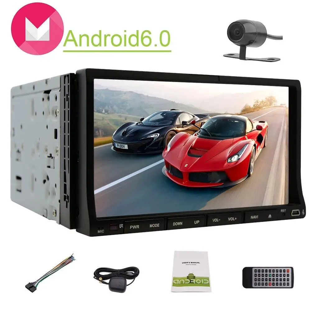 الروبوت 6.0 رباعية النواة سيارة ستيريو 2 din car dvd gps الإنتقال دعم 3d gps map مع wifi نموذج سيارة الترفيه