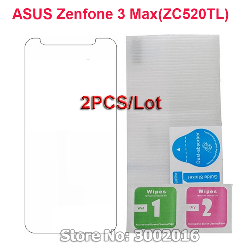 Защитное стекло для Asus Zenfone 3 Max ZC520TL 2 шт. закаленное чехол ZC520TL|Защитные стёкла и
