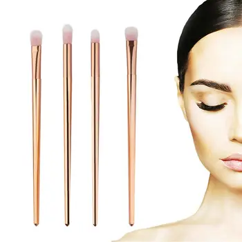 

BearPaw 4 Pcs Pro Makeup Brushes Set Eyeshadow Eyeliner Lip Brush Tool Blending Brush Set Tool Kit
