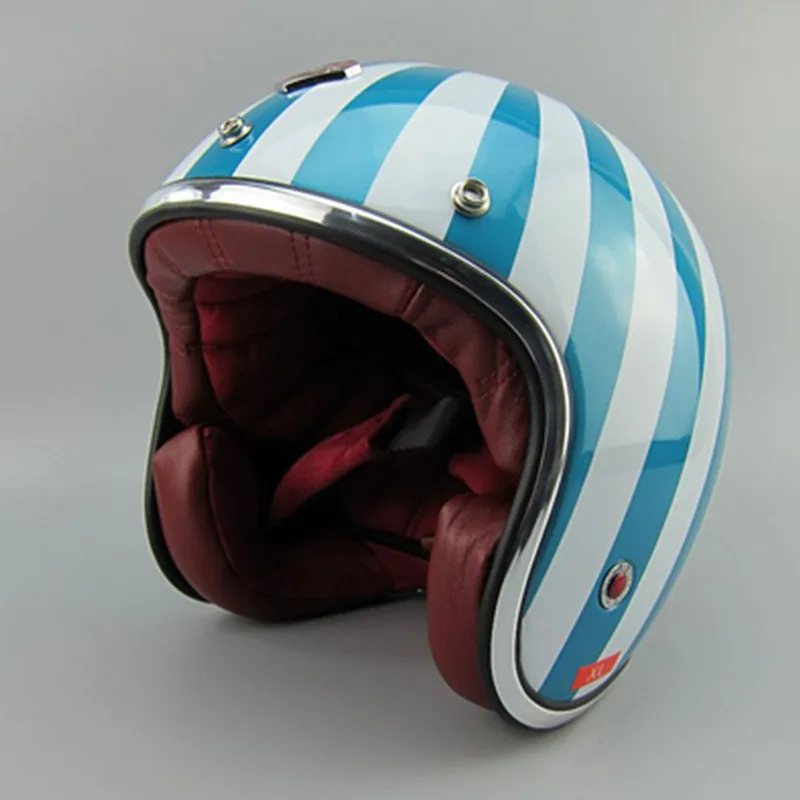 Pengiriman gratis casco casque capacete 100% guarante ruby helm 3/4 wajah  terbuka antik skuter helm.|vintage scooter helmet|scooter helmetruby helmet  - AliExpress