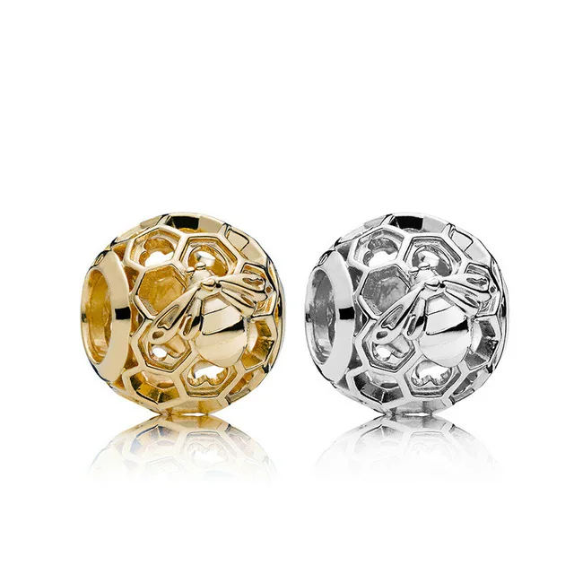 5PCS-Wholesale-Gold-Silver-Plated-Honeycomb-Bead-Bee-Hollow-Charms-Fit-DIY-Pandora-European-Pulseiras-Charm.jpg_640x640
