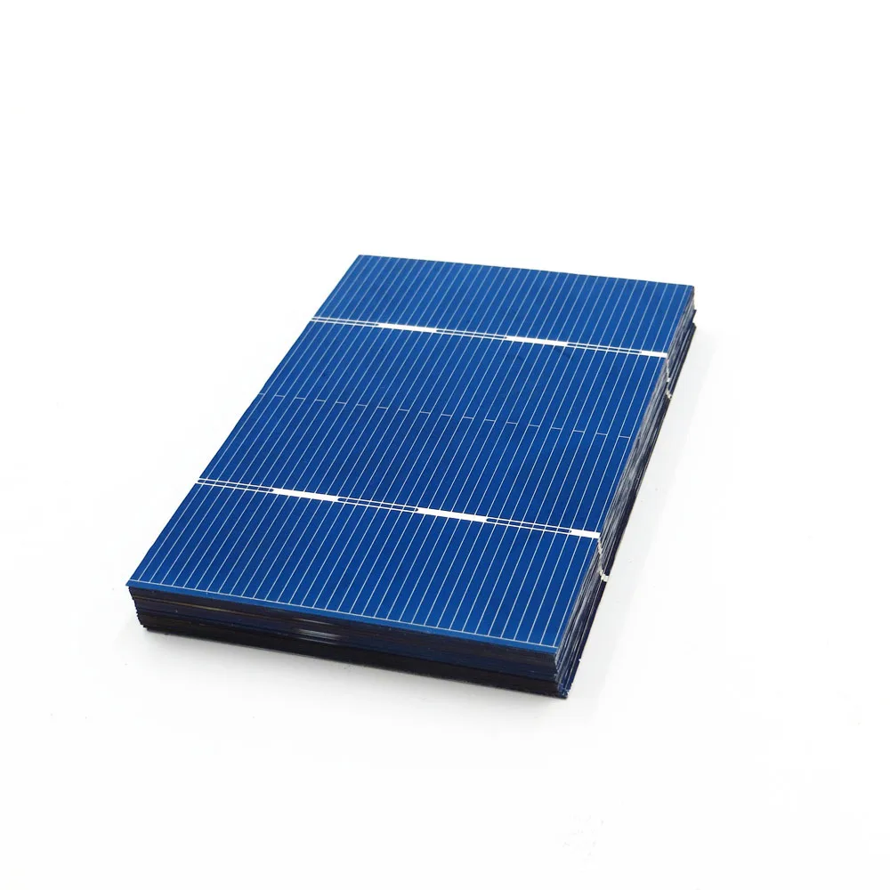 

50Pcs Solar Cells Polycrystalline Photovoltaic Module Solar Panel DIY Solar Battery Charger Painel Solar 0.66W 78*52mm