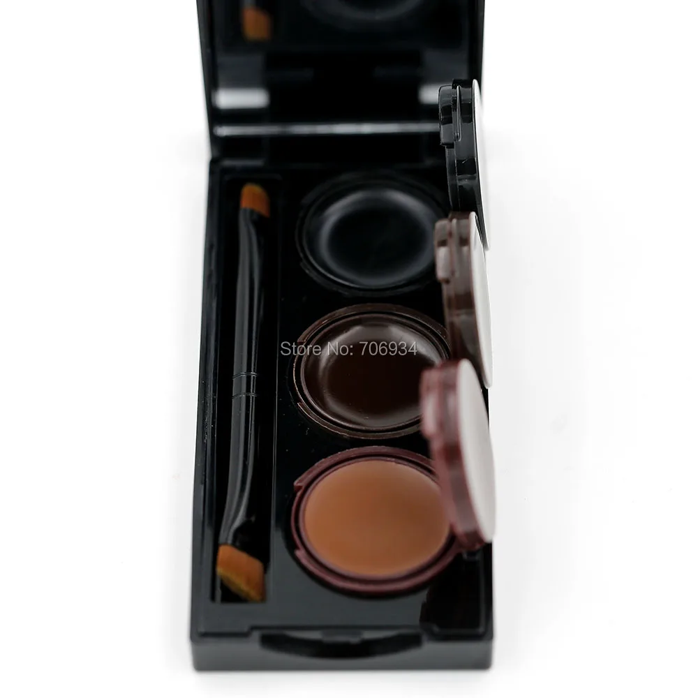 Gel Eyeliner 1 Set Glamorous Eyes Gel With mirror Waterproof Sweat Not Blooming Smudge proof M3056