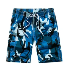 Новое поступление летний мужской Камуфляжный купальник для взрослых пляжные шорты высокое качество быстросохнущие материалы короткие брюки для плавания