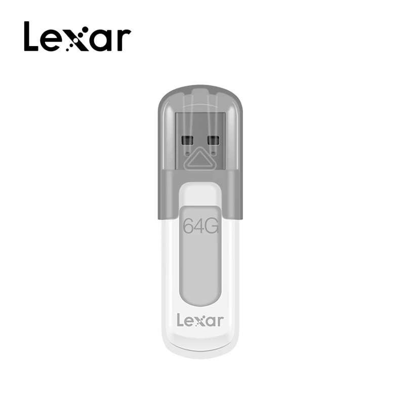 100% Оригинальный Lexar V100 флеш накопитель USB 3 0 U дисковый для компьютера 32 Гб 64 128 ГБ