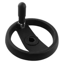 BMBY-16 мм центральное отверстие 2 спицы маховик 160 мм с ручкой для фрезерного станка