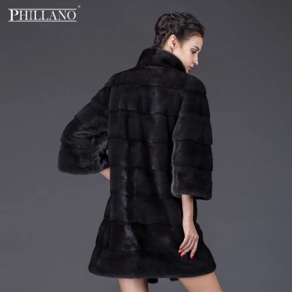 Новая Зимняя Коллекция PHILLANO 2016 Шубы Из Натурального Меха Норки. Куртка Женская
