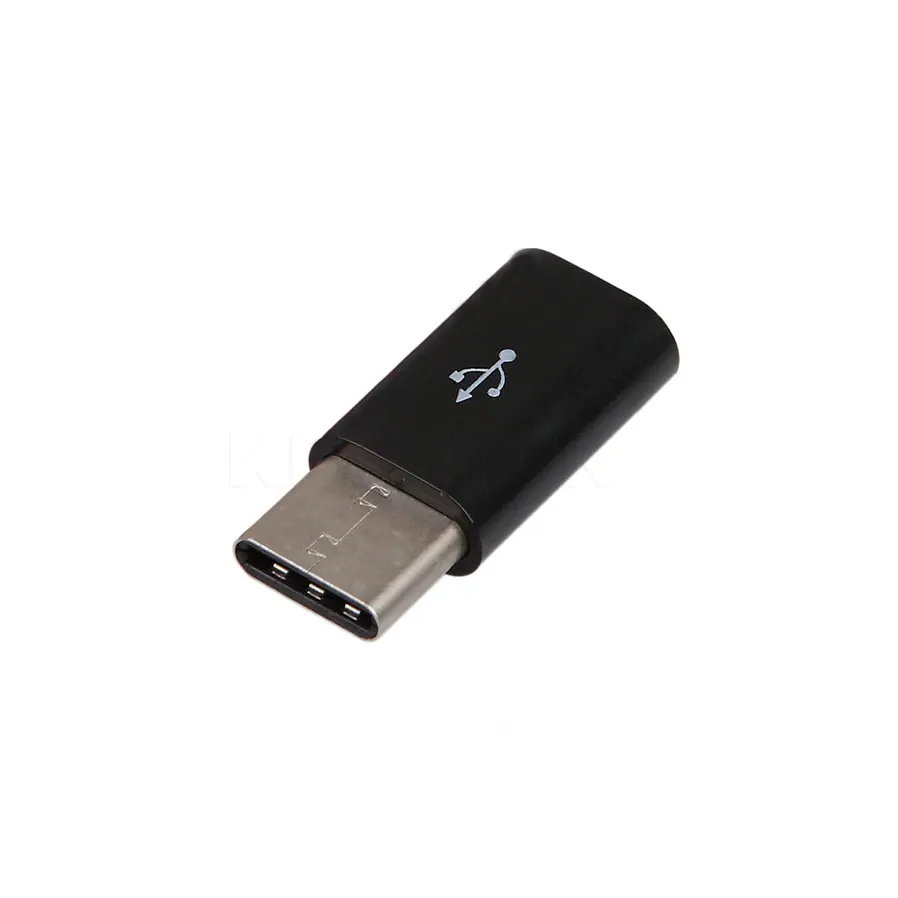

KEBIDU Type C Male To Micro USB Mini USB 3.1 5 Pin Female Data Transmission Head Adapter Black White For Tablet For Mobile Phone