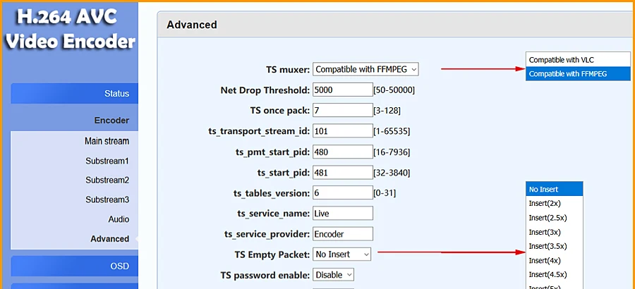 4K Ультра HD HDMI к IP видео кодировщик H.264 кодирующее устройство телевидения по протоколу Интернета потоковая трансляция в прямом эфире кодировщик сервера с RTSP UDP HLS RTMP RTMPS