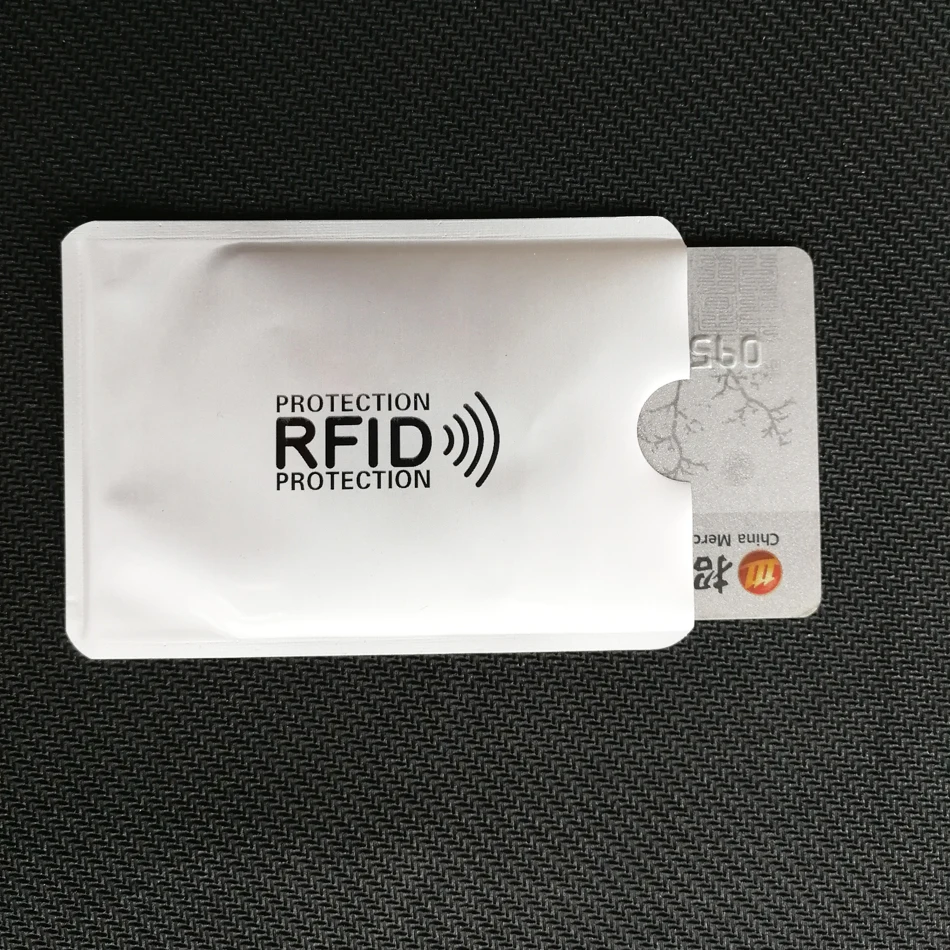 3 шт Анти Rfid кошелек Блокировка ридер замок банк держатель для карт Id карта защита Противоугонная Кредитная карта кошелек Алюминий HB237