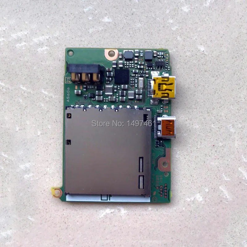 Б/у основной схема материнской платы PCB запасные част зум объектив для Canon PowerShot
