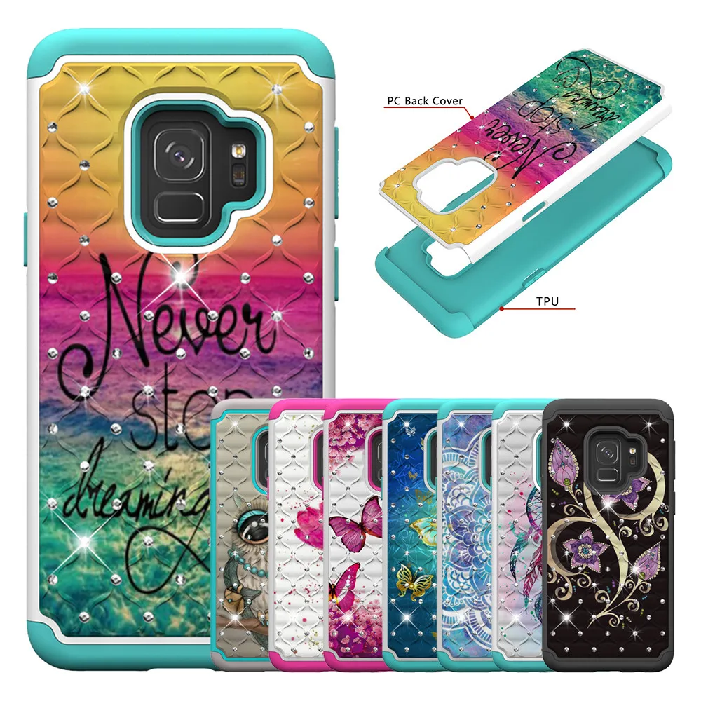 

Phone Case sFor Samsung Galaxy S8 S9 Plus Case Soft Silicone + Hard PC shockproof Cover For Galaxy S9 S8 Plus Case Cover Capa