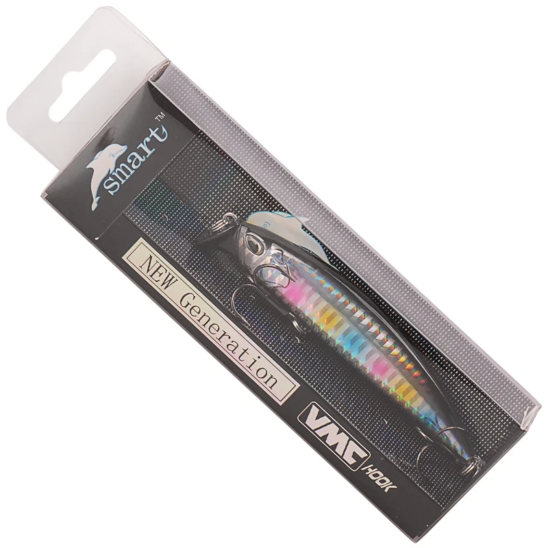 Inteligente Minnow Pesca señuelos de 95mm/30g Pesca Wobblers VMC anzuelo triple Para Pesca Swimbait de Pesca leurre Souple Peche Inteligente Minnow Pesca señuelos de 95mm/30g Pesca Wobblers VMC anzuelo triple Para Pesca Swimbait de Pesca leurre Souple Peche