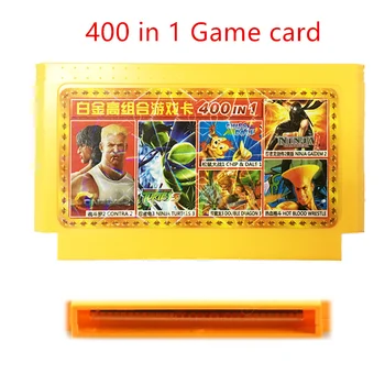 

SIANCS 400 in 1 Game Card bit Childhood Classical for Subor TV Game Player Family Interaction Game Consoles Contra