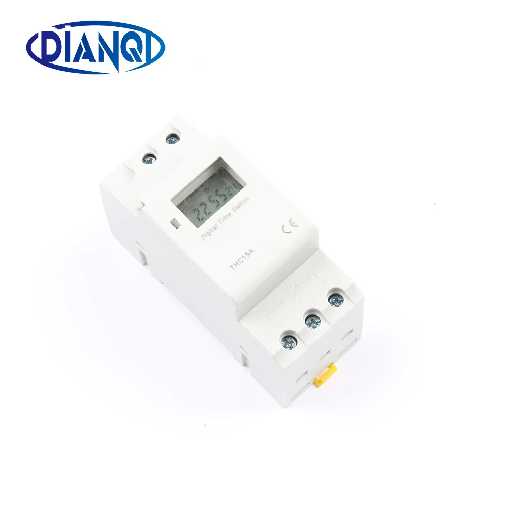 

100 pcs time switch Power Weekly Programme Electronic Timer Switch Digital TIMER 220V 110V 12V 24V Din Rail Mount tp8a16