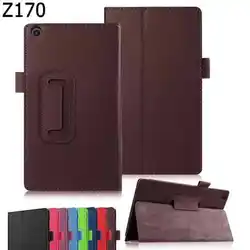 Новые Модные Классические Личи шаблон искусственная кожа Подставка держатель чехол для Asus ZenPad c 7.0 z170c z170cg Z170 с Стилус