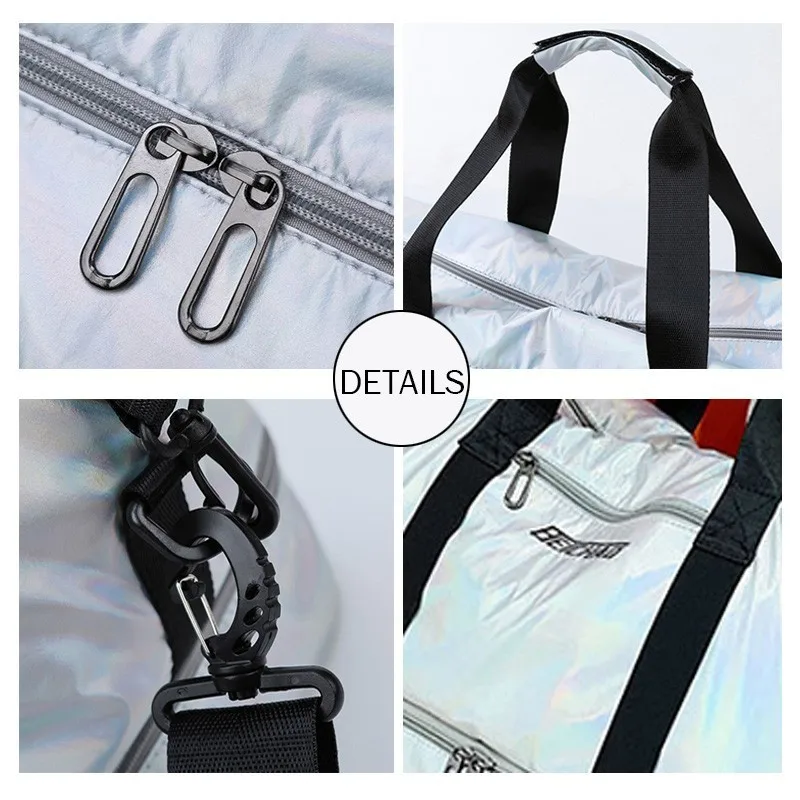  New Waterproof Travel Sports Bag Ladies Outdoor Sport Gym Bags Women Oxford Fitness Storage Tote Fo - 33021773640