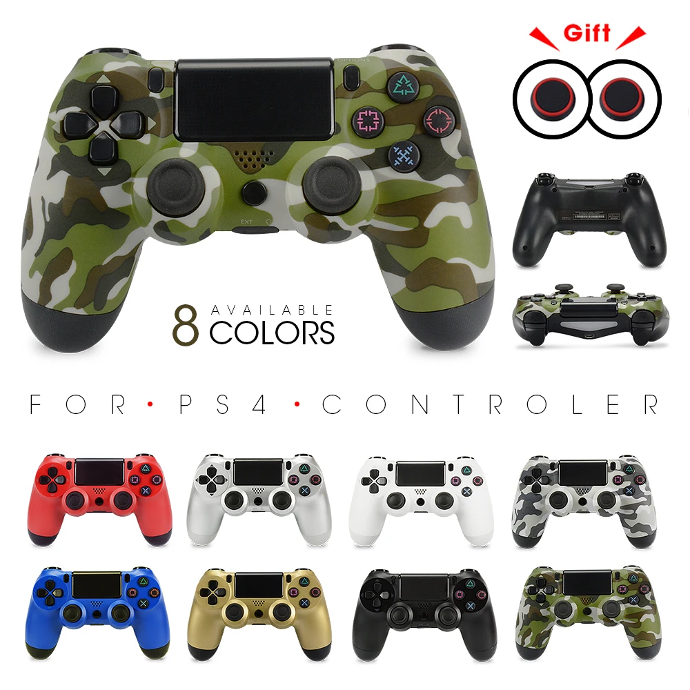 Version1 For Sony PS4 Bluetooth Wireless Controller For PlayStation 4 Wireless Dual Shock Vibration Joystick Gamepads For PS3