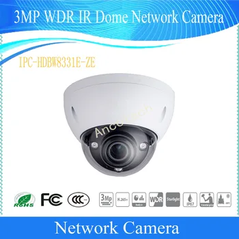 

Original OEM English IPC 3MP WDR IR Dome Network Camera With POE+ Without Logo IPC-HDBW8331E-ZE Free Shipping IP67 IK10