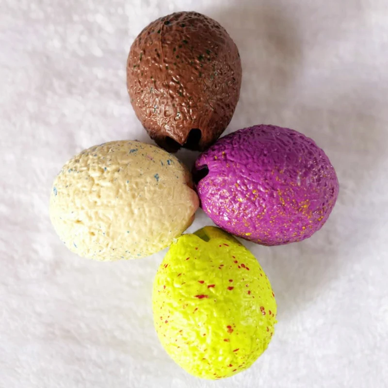 

4 Colors Creative Funny Whole Person Squeezed Dinosaur Egg Squeezing Decompression Vent Ball Hatching Egg Children's Toys
