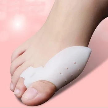 

Silicone Gel Bunion Splint Hallux Valgus Orthotic Foot Big Toe Separator Toes Align Protection Health Feet Care Corrector insole