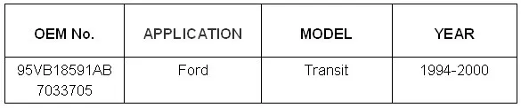 Для двигателя нагнетателя отопителя резистор использовать OE NO. 95VB18591AB 95VB-18591-AB 7033705 для Ford Transit