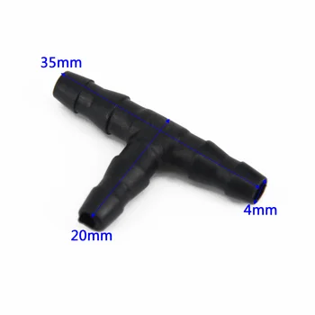 

50 Plant Irrigation Watering System Connectors Tee Joint Hose Timer Drip Dripper
