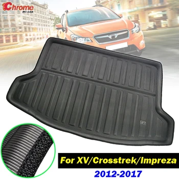 

Rear Boot Liner Trunk Cargo Mat Tray Floor Carpet For Subaru XV Crosstrek / Impreza Hatchback 2012 2013 2014 2015 2016 2017