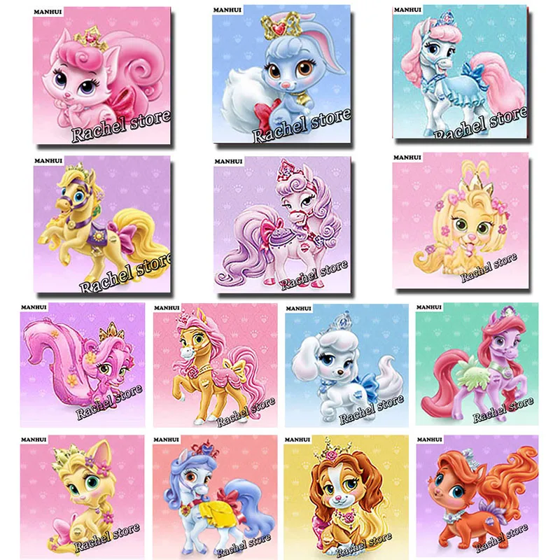

DIY Diamond Paintings Diamond Mosaic Cartoon characters Full Square Diamonds and Round Diamond Embroidery MH21031