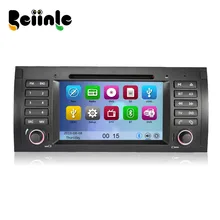 Car 2 Din DVD GPS Stereo Device Head Unit Navigation Radio Player for BMW X5 M5 E39 E53