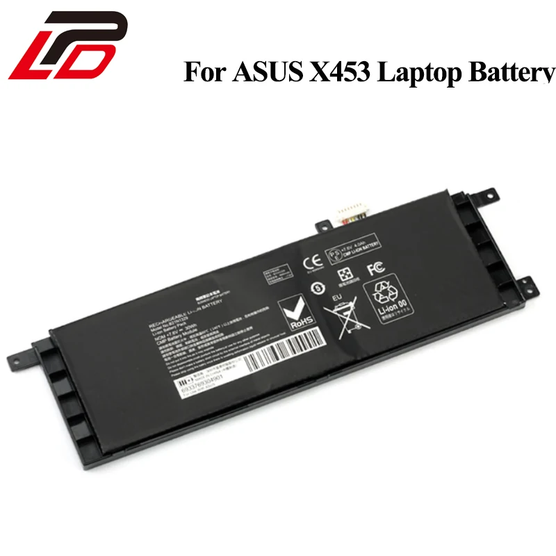 

7.6V 30WH Laptop Battery B21N1329 0B200-00840000 for ASUS X453 X553MA D553M F453 F453MA F553M P553 P553MA X453MA