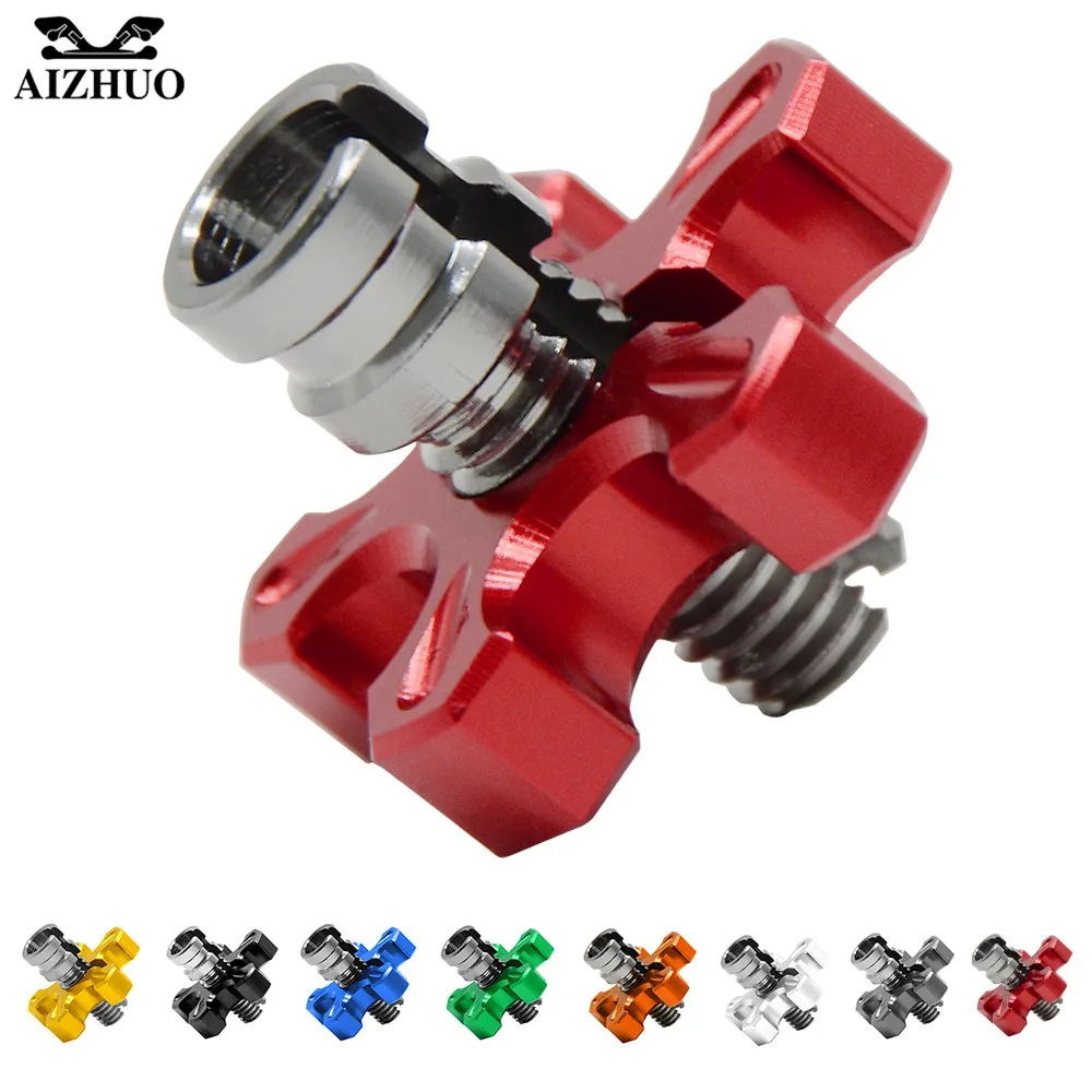 Motorcycle Clutch Wire Adjustment Cable CNC Aluminum M8*1.25 & M10*1.25 For KTM 390 200 125 Duke RC125 RC200 RC390 13-15 EXC 125