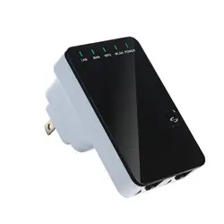 Новый Wi-Fi Range Extender 300 м Беспроводной-N Многофункциональный Мини Wifi маршрутизатор/ретранслятор/сигнала AP усилитель с WPS репитер ЕС Plug