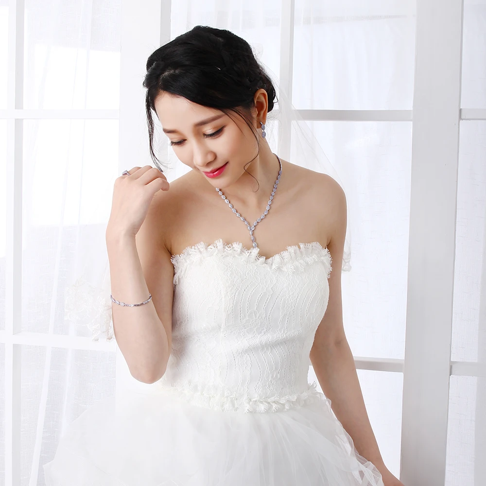2018 spring bridal jewelry sets for wedding (5)