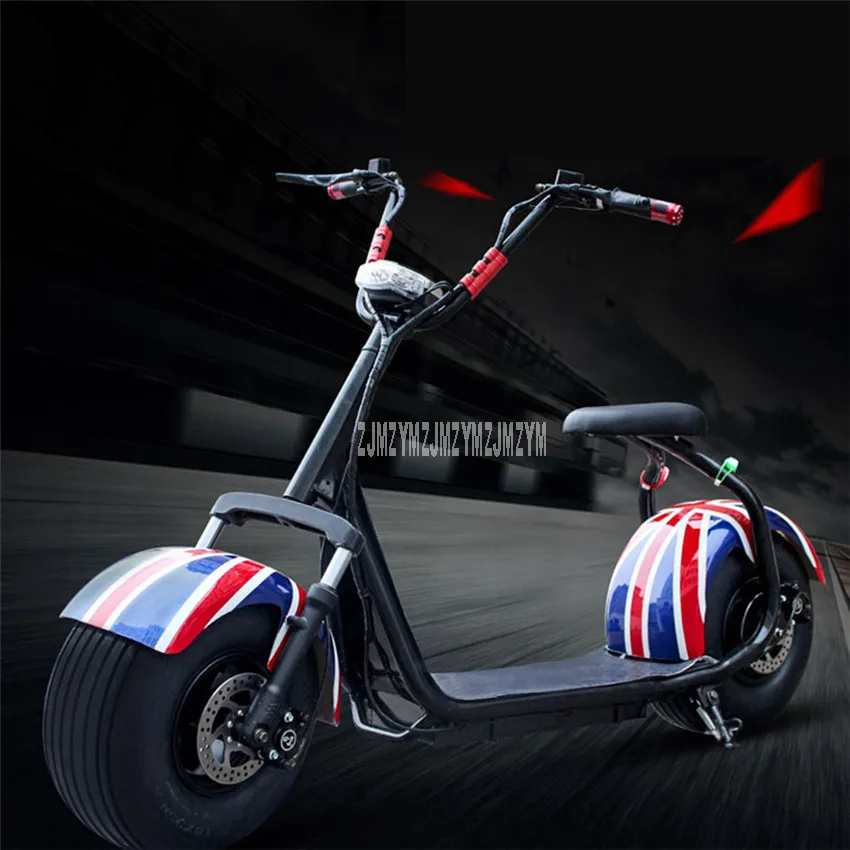 Sale Cool Style Big 2 Wheel New Harley Electric Vehicle Adult Pedal Electric Bicycle Motorcycle Scooter With Seat Mileage 40km 1000W 4