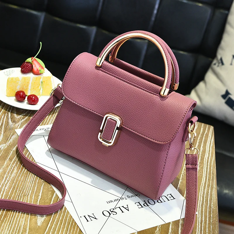 

2019 New Fashion Ladies Bag Korean Version of The Luxury Mobile Ladies Bag Designer PU Leather Casual Shoulder Messenger Bag