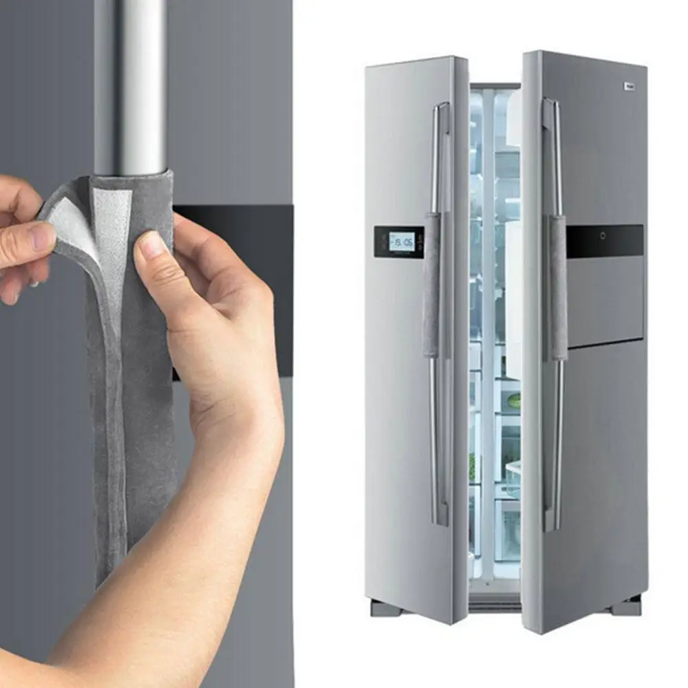 SOLEDI Холодильник Дверь перчатки чистый фланелет креативный для микроволновой печи холодильника ручка крышки прибора печь шкаф